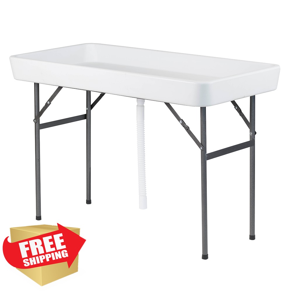 4 ft. Fill & Chill Table - Patio Furniture - Outdoor Patio 4 ft. Fill & Chill Table - Patio Furniture - Outdoor Patio